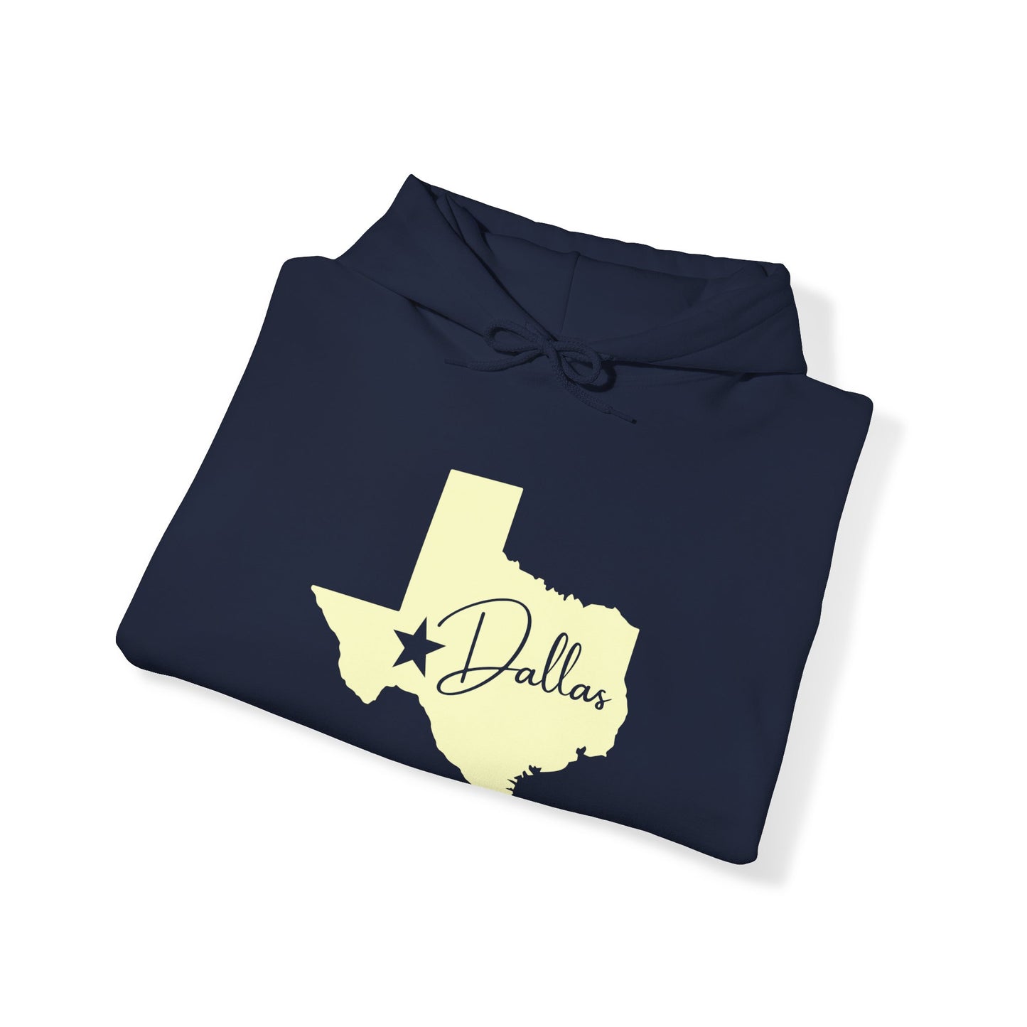 Chefao Dallas, Texas I, Unisex Heavy Blend Hooded Sweatshirt