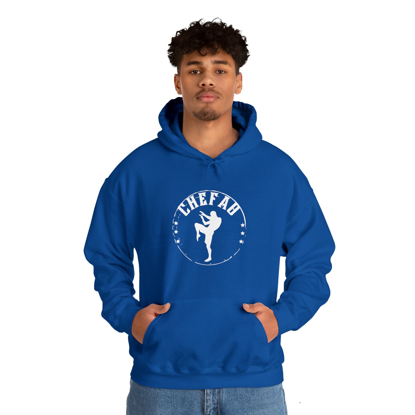 Chefao Muay Thai II, Unisex Heavy Blend Hooded Sweatshirt