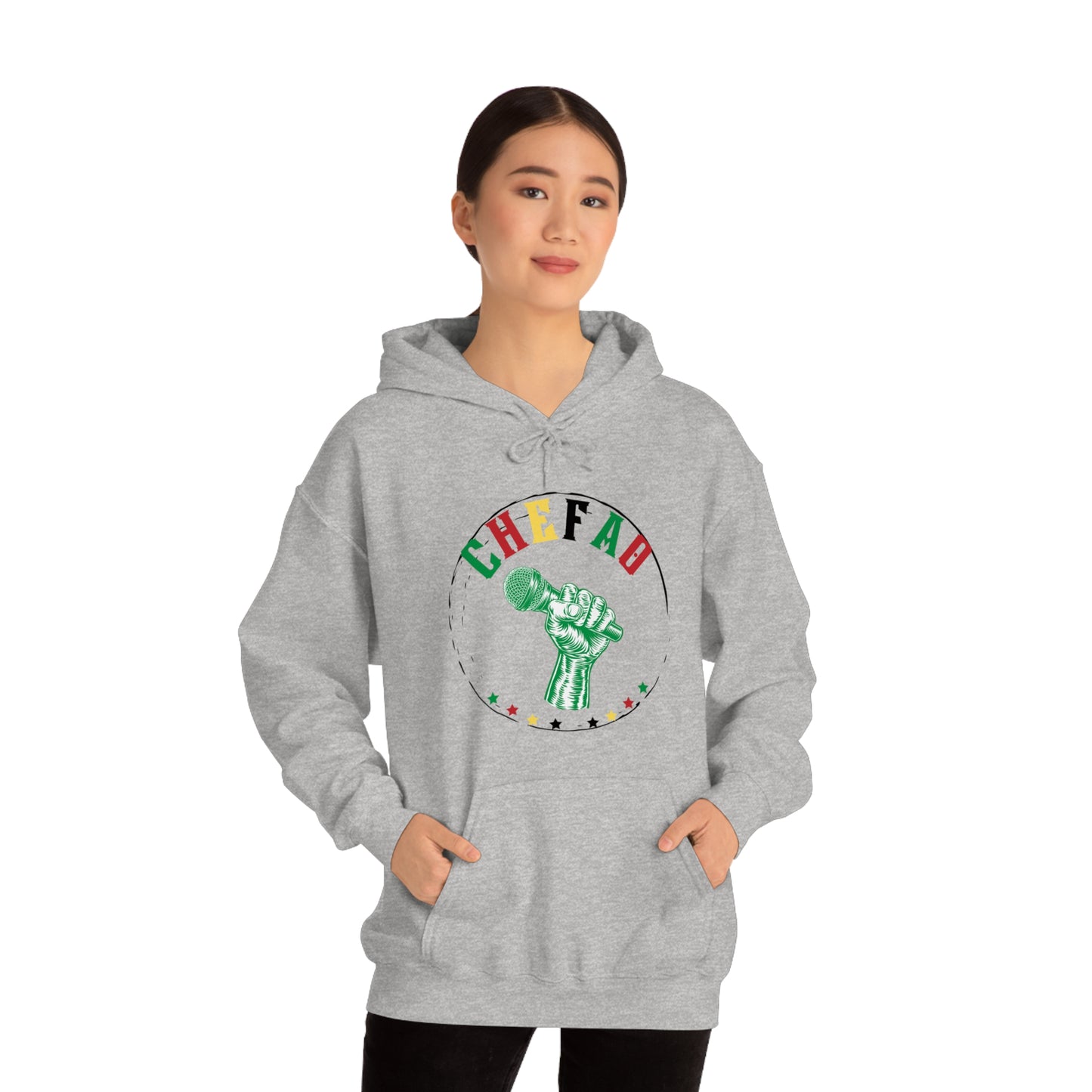 Chefao Voice II, Unisex Heavy Blend Hooded Sweatshirt