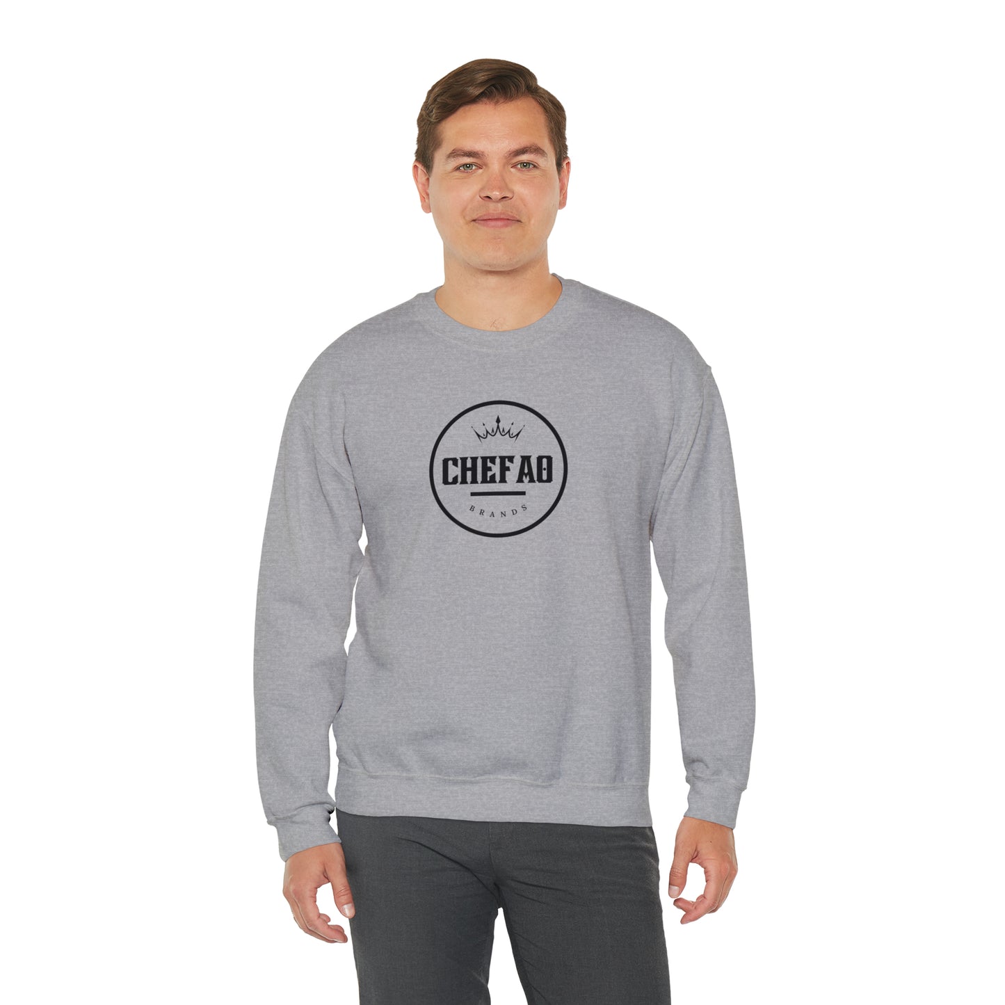 Chefao Brands III, Unisex Heavy Blend Crewneck Sweatshirt