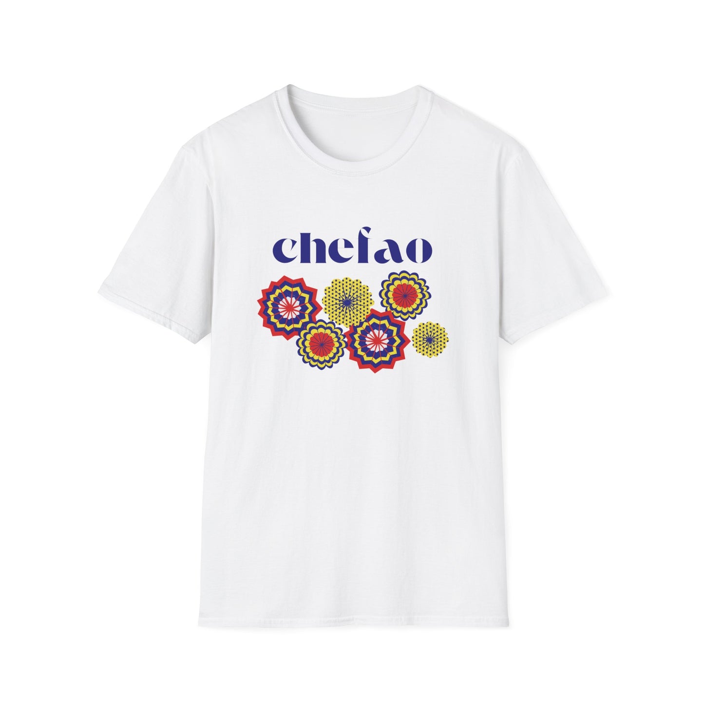 Chefao Paper Fans I, Unisex Softstyle T-Shirt