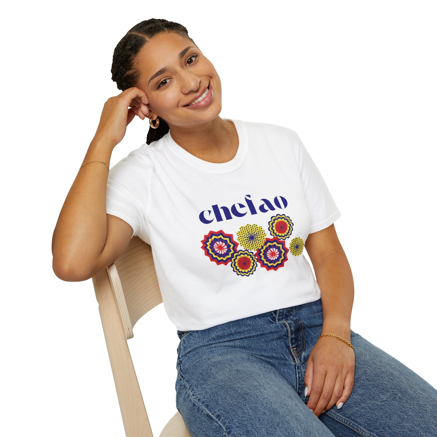 Chefao Paper Fans I, Unisex Softstyle T-Shirt