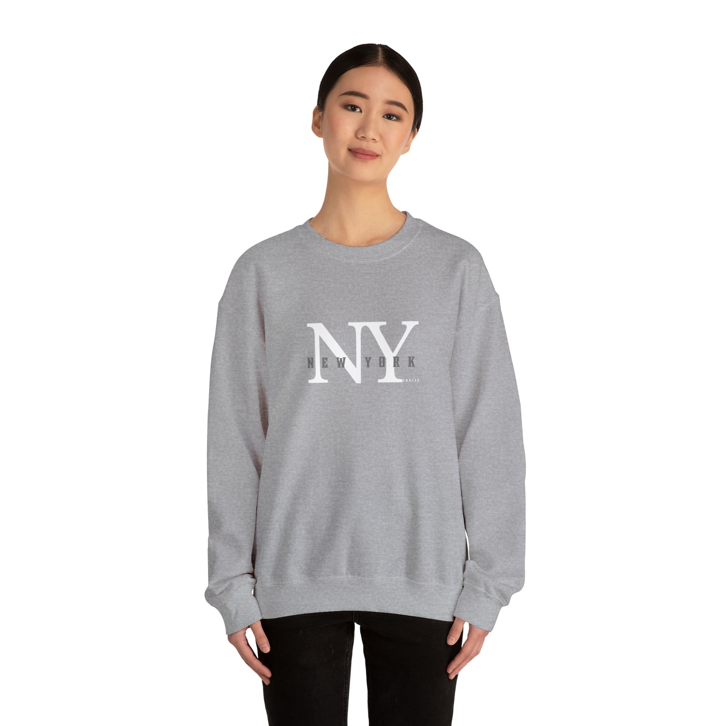 Chefao New York I, Unisex Heavy Blend Crewneck Sweatshirt