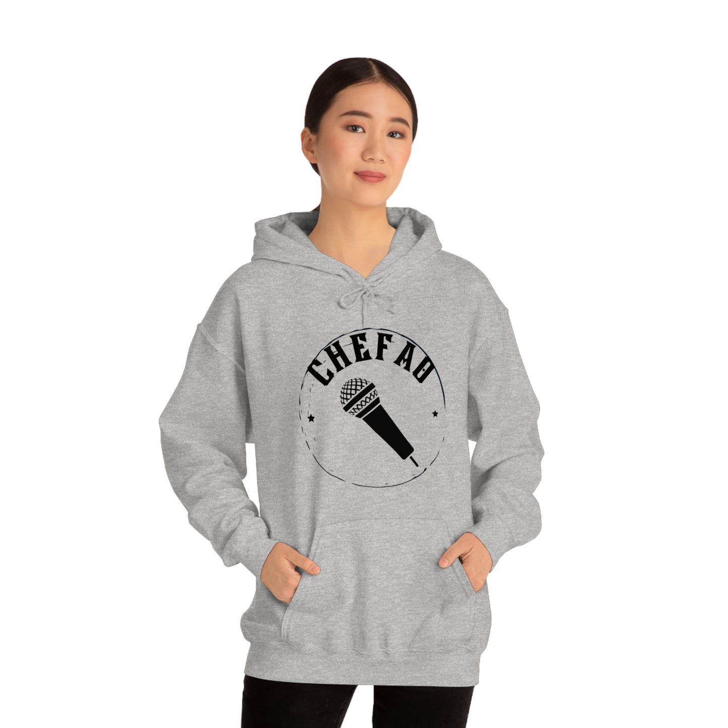 Chefao Voice III, Unisex Heavy Blend Hooded Sweatshirt