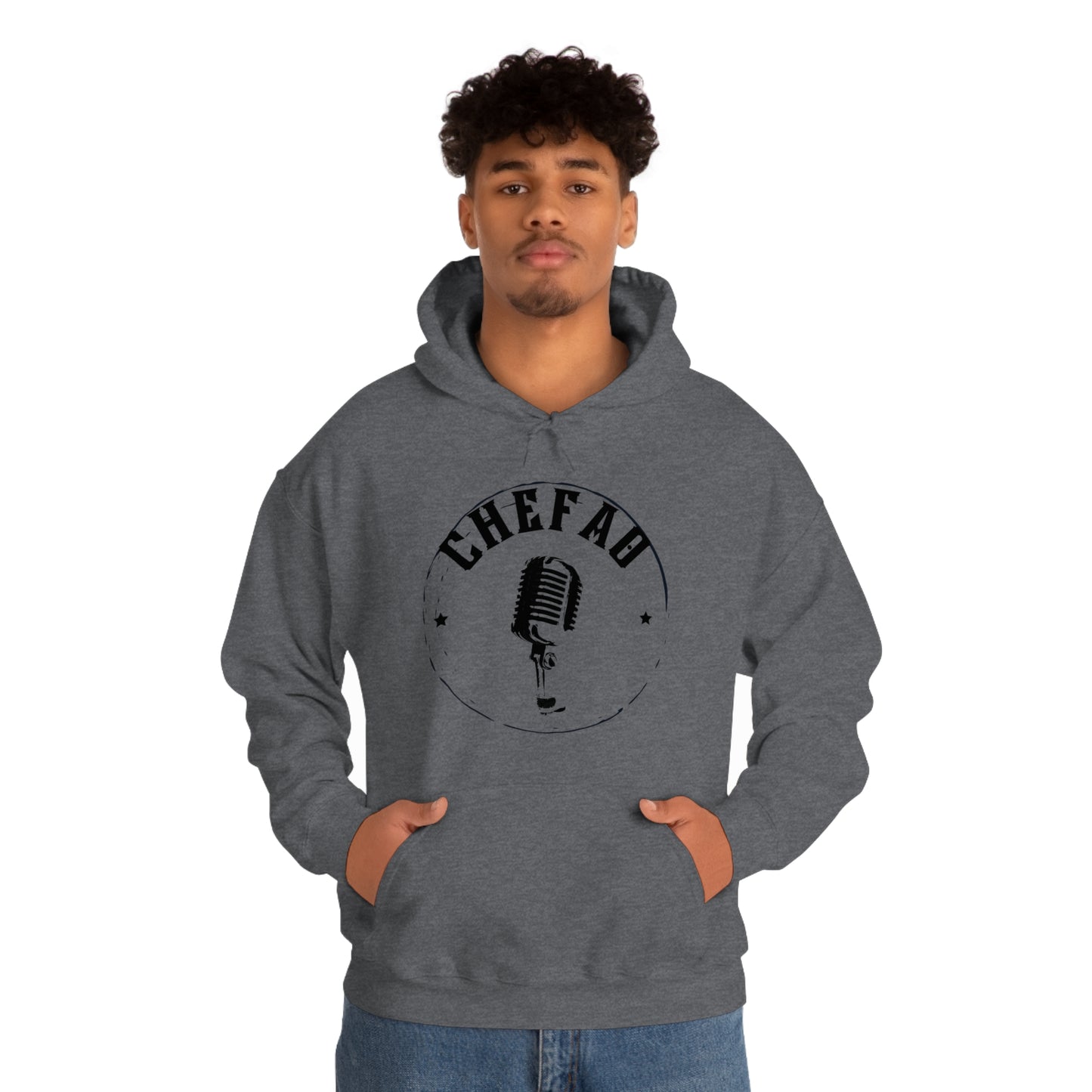 Chefao Voice I, Unisex Heavy Blend Hooded Sweatshirt