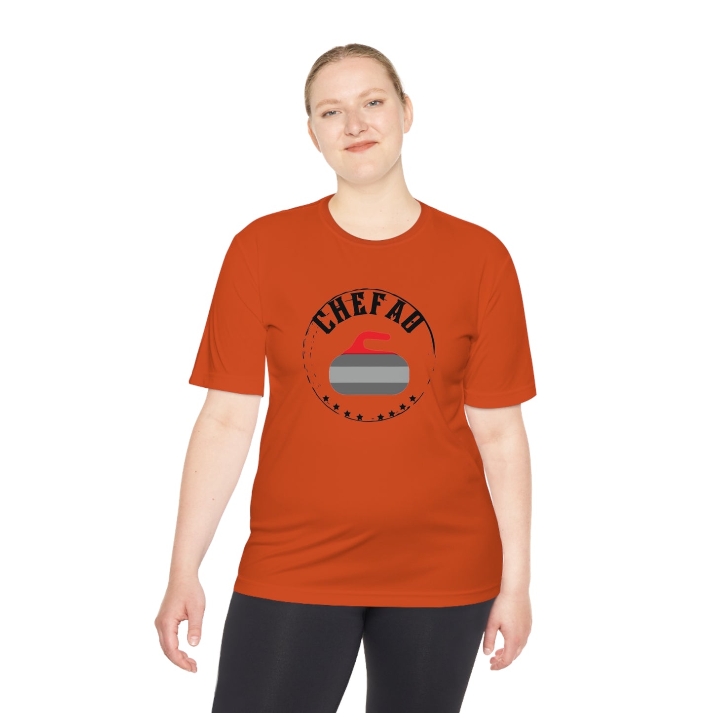 Chefao Curling I, Unisex Moisture Wicking Tee