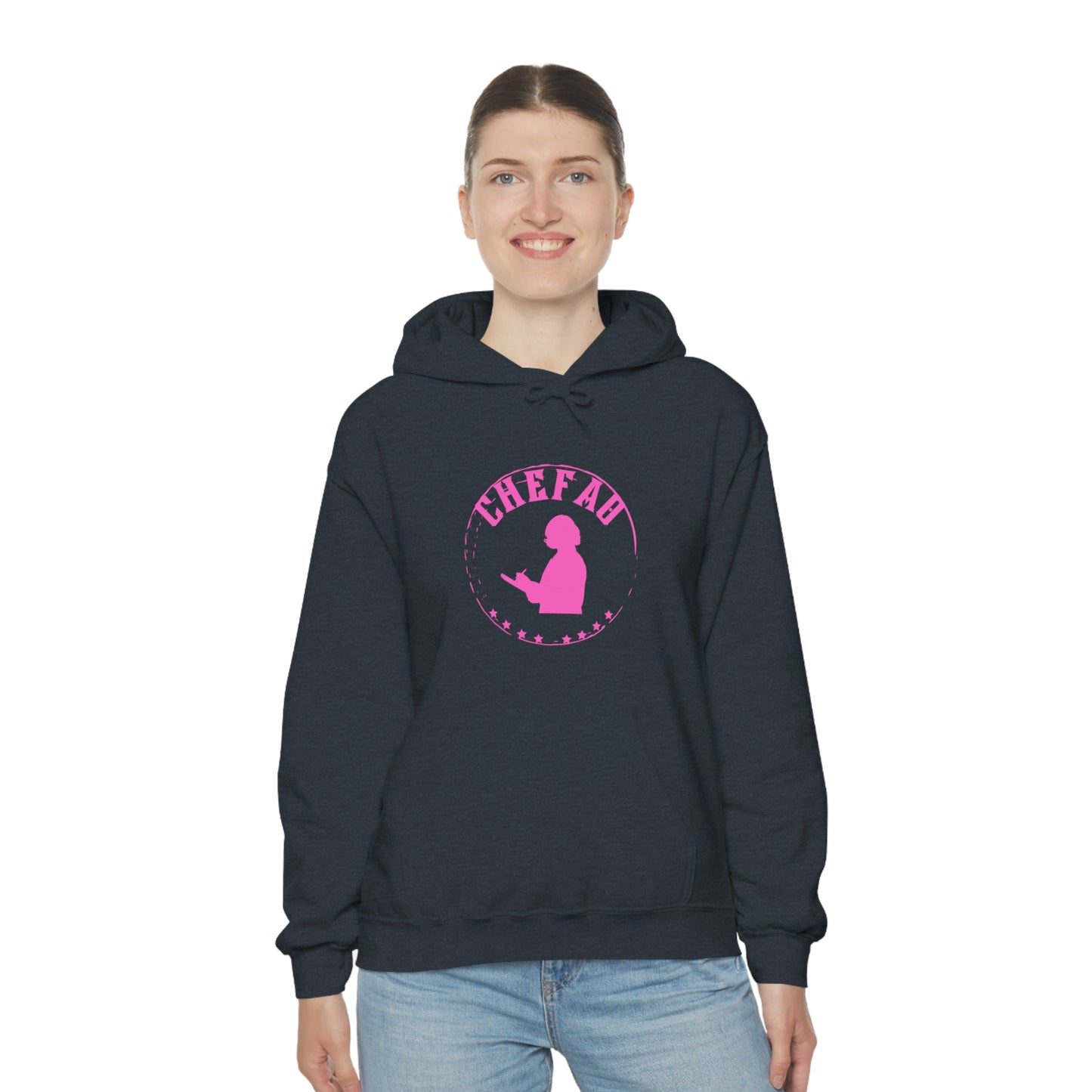 Chefao Teacher I, Unisex Heavy Blend Hooded Sweatshirt