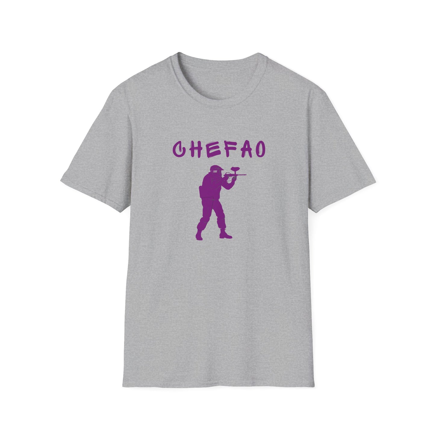 Chefao Paintball I, Unisex Softstyle T-Shirt