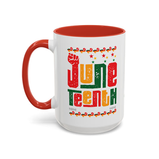 Juneteenth VI, Accent Coffee Mug,15oz