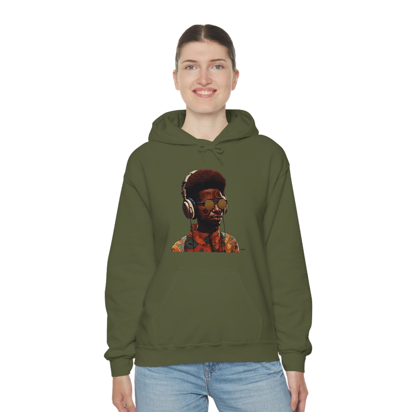 Music Zone, Unisex Heavy Blend Hooded Sweatshirt