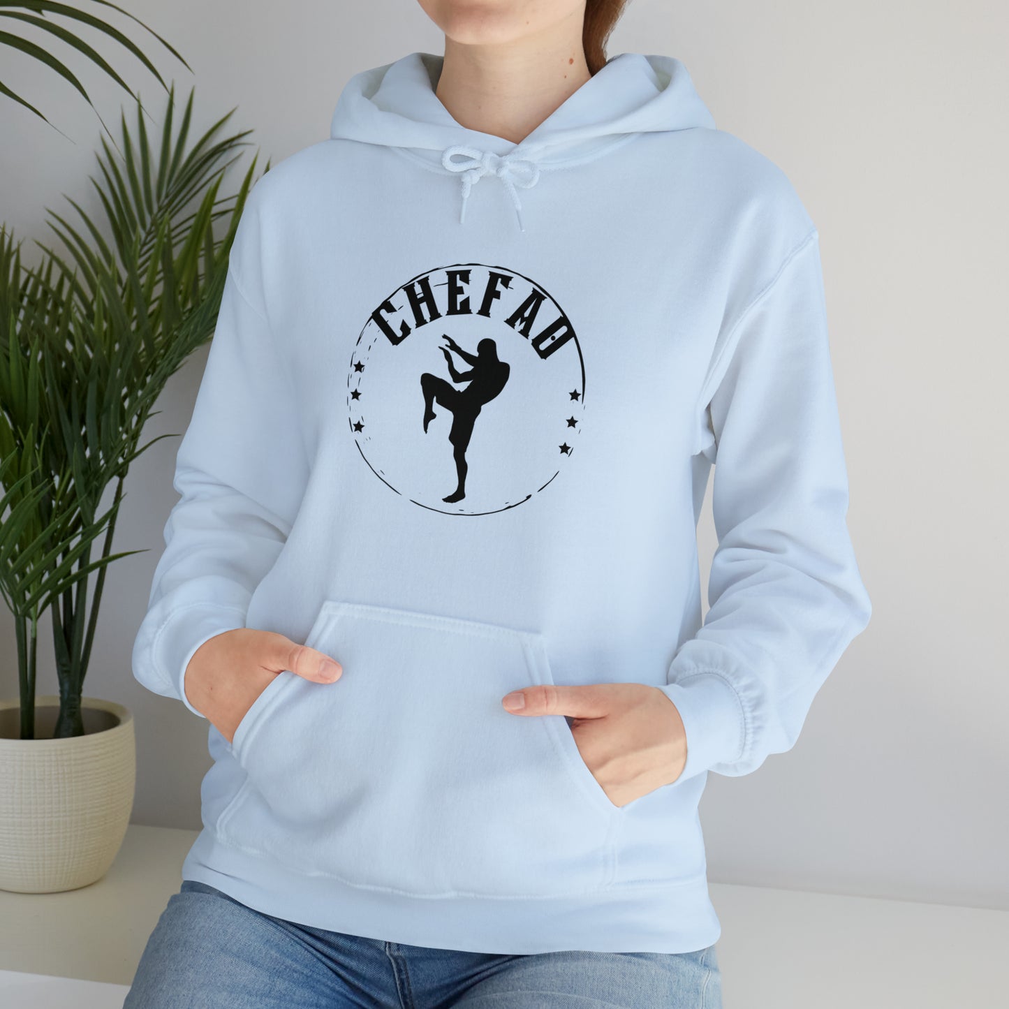 Chefao Muay Thai II, Unisex Heavy Blend Hooded Sweatshirt