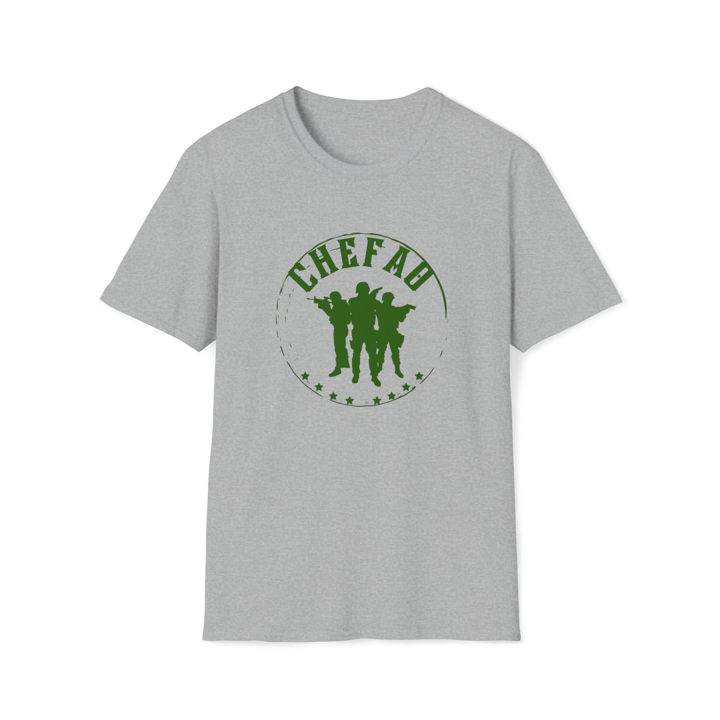 Chefao Military I, Unisex Softstyle T-Shirt