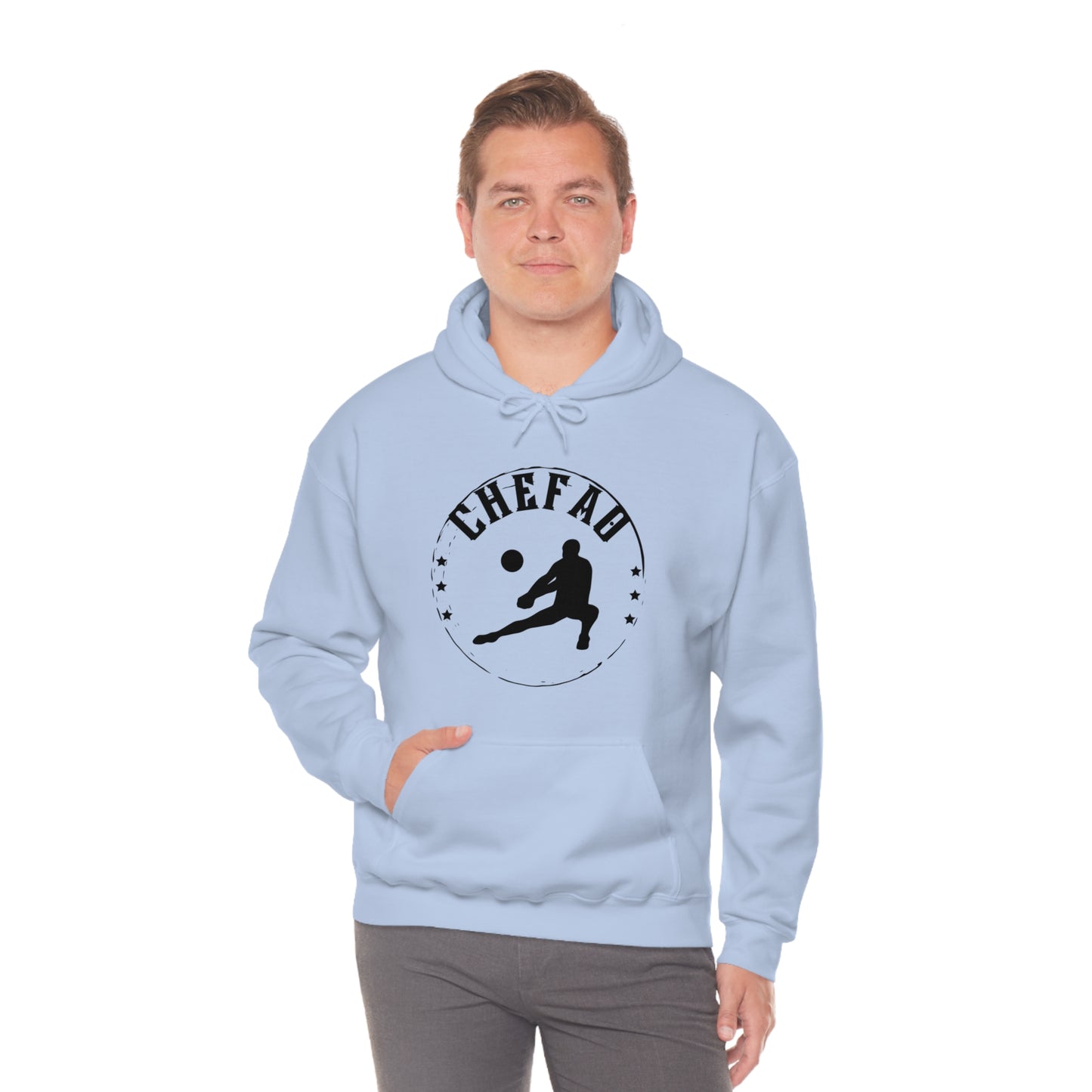 Chefao Volleyball II, Unisex Heavy Blend Hooded Sweatshirt