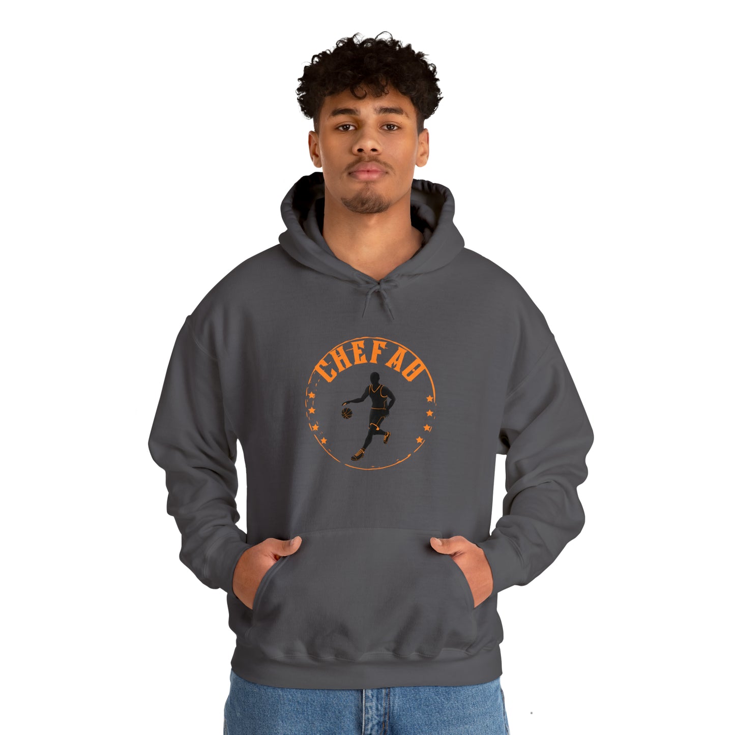 Chefao Basketball VIII, Unisex Heavy Blend Hooded Sweatshirt