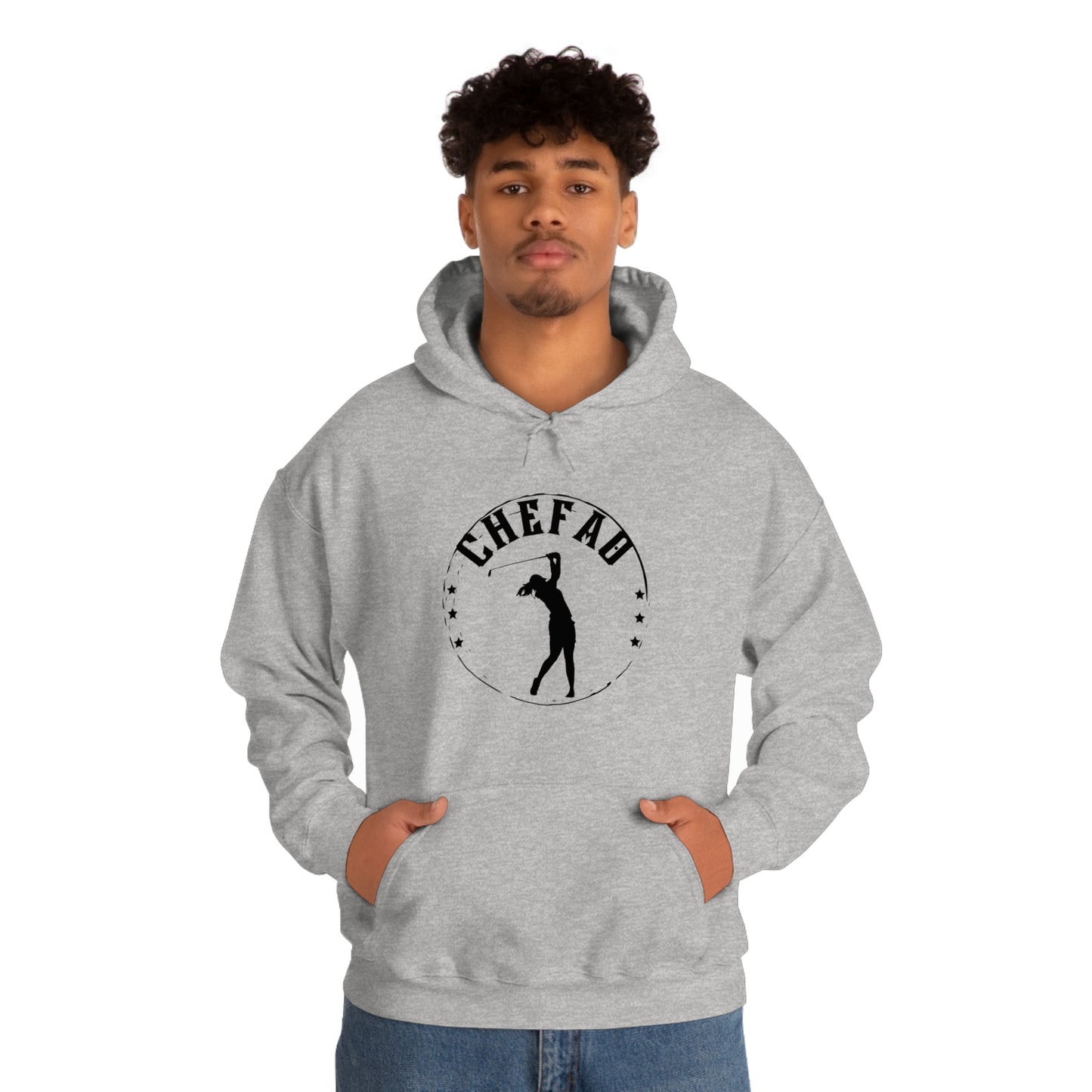 Chefao Golf I, Unisex Heavy Blend Hooded Sweatshirt