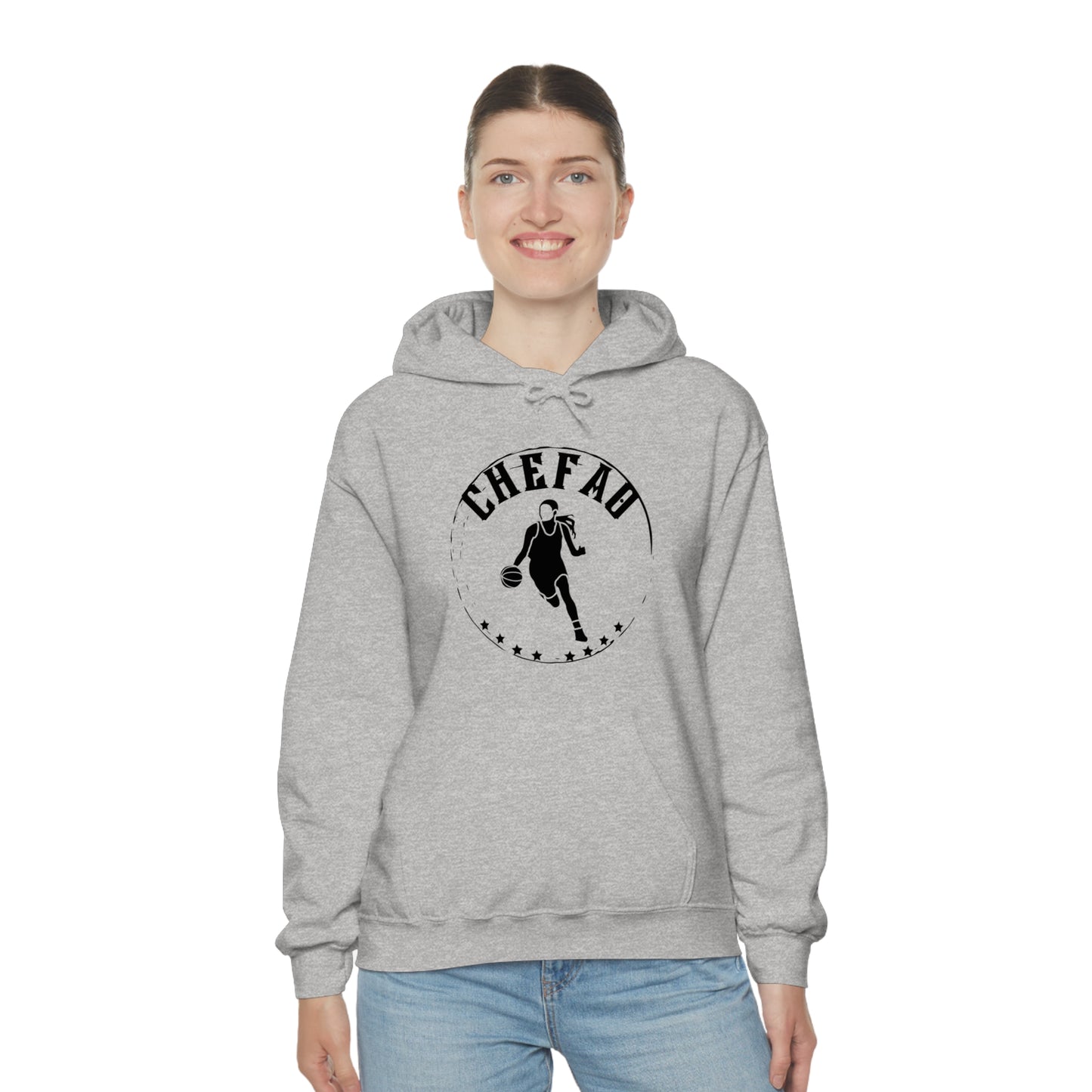 Chefao Basketball I, Unisex Heavy Blend Hooded Sweatshirt