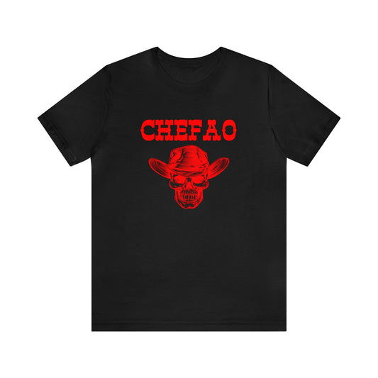 Chefao Cowboy VII, Unisex Jersey Short Sleeve Tee