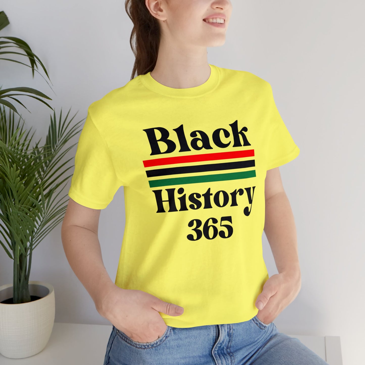 Chefao Black History 365, Unisex Jersey Short Sleeve Tee