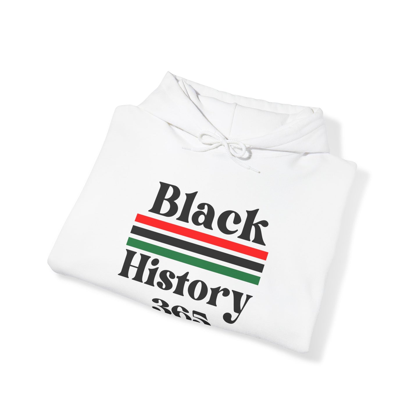 Chefao Black History 365, Unisex Heavy Blend Hooded Sweatshirt