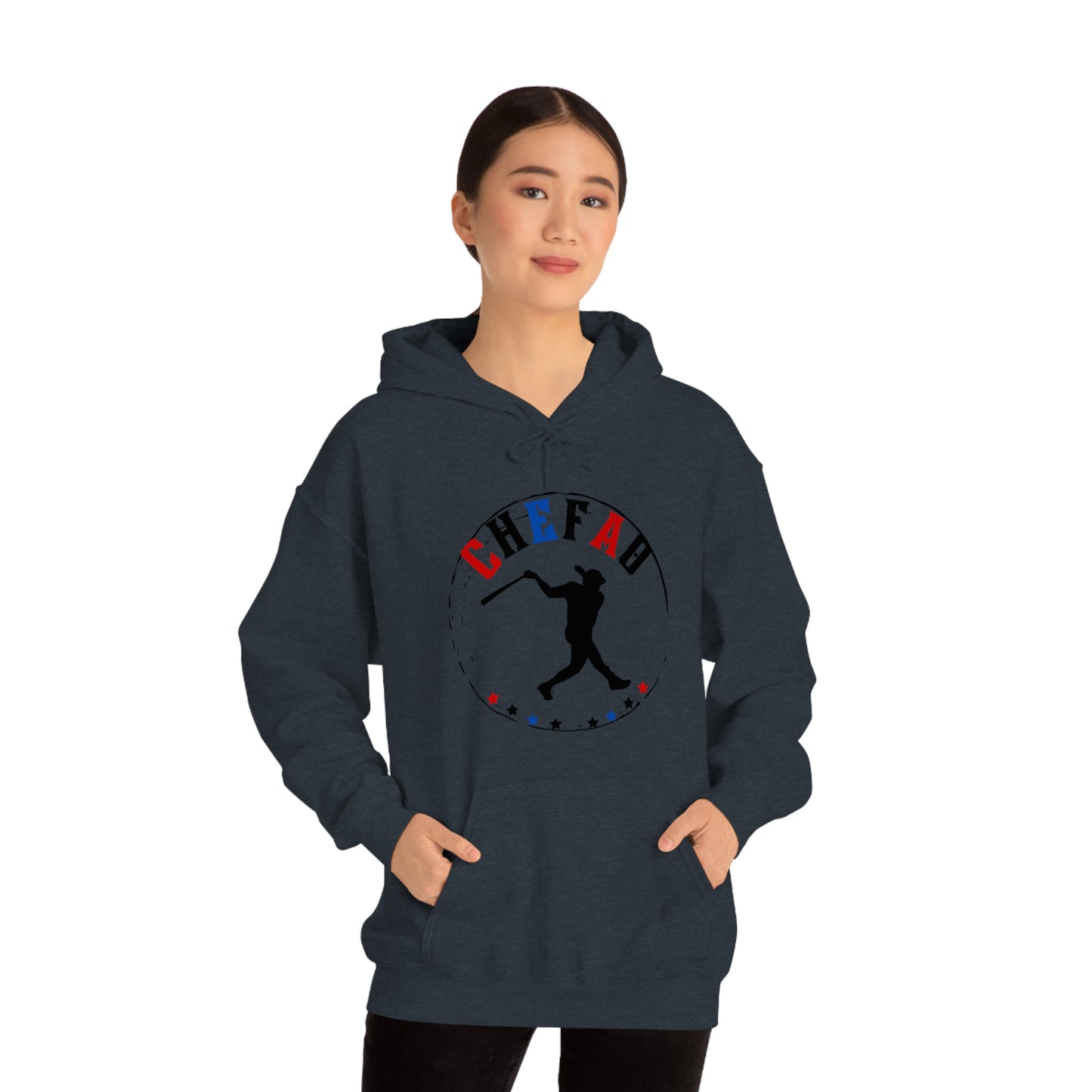 Chefao Baseball I, Unisex Heavy Blend Hooded Sweatshirt