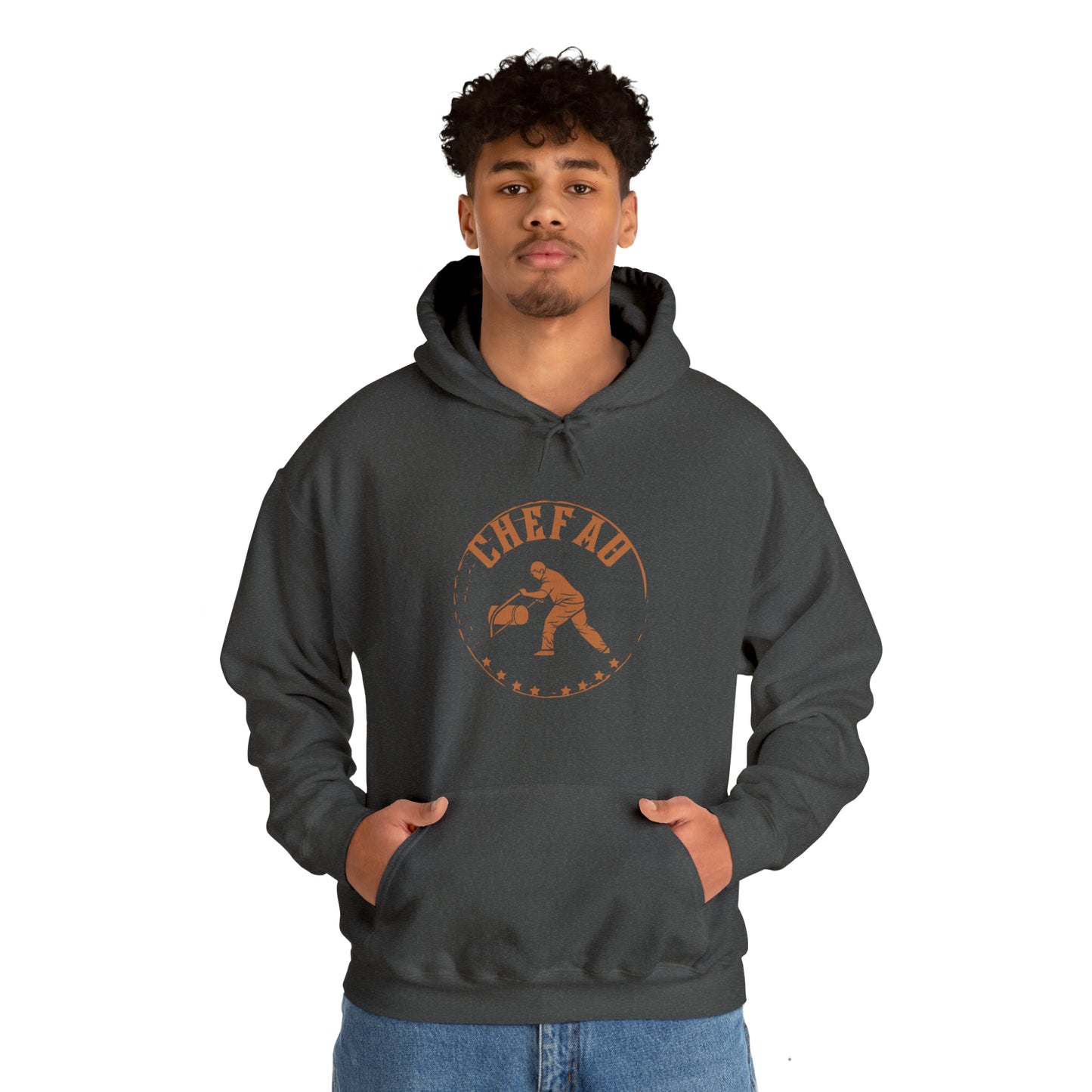 Chefao Lumberjack I, Unisex Heavy Blend Hooded Sweatshirt