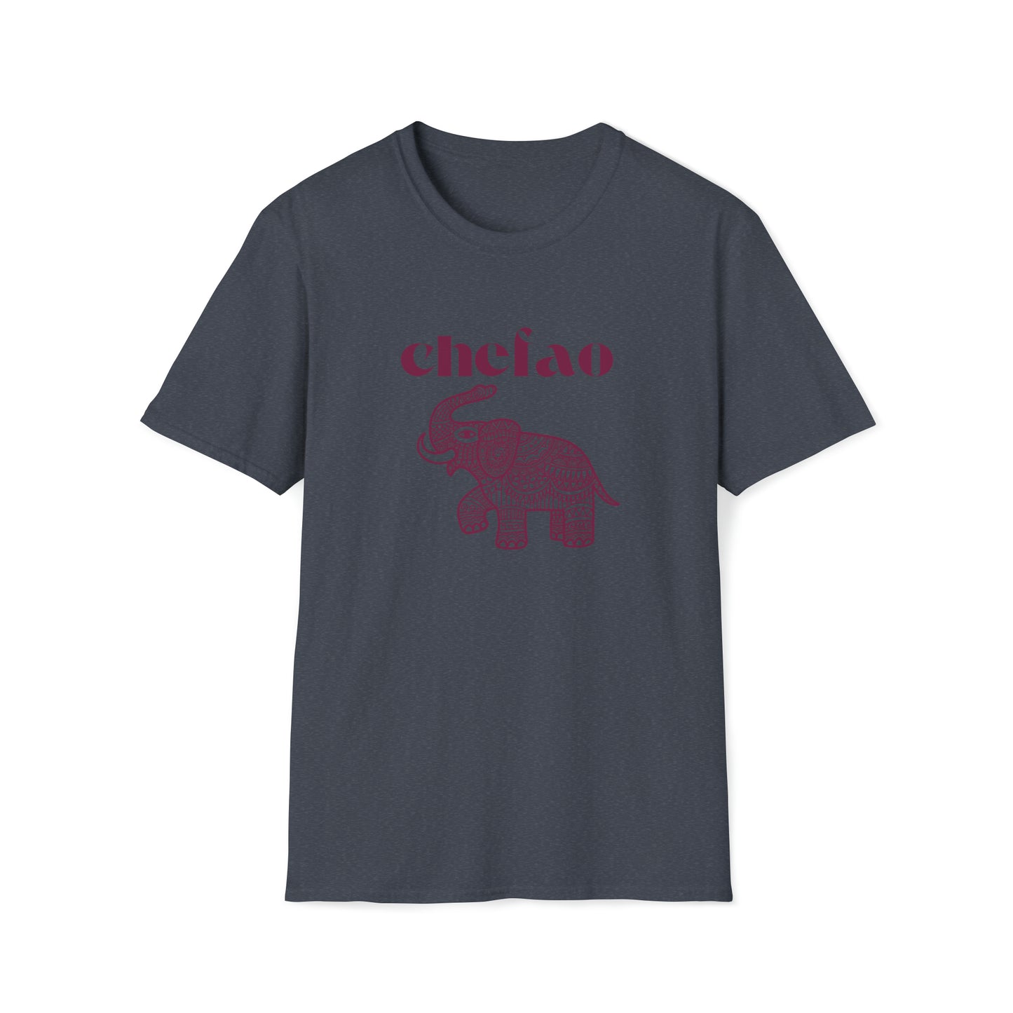 Chefao Elephant III, Unisex Softstyle T-Shirt
