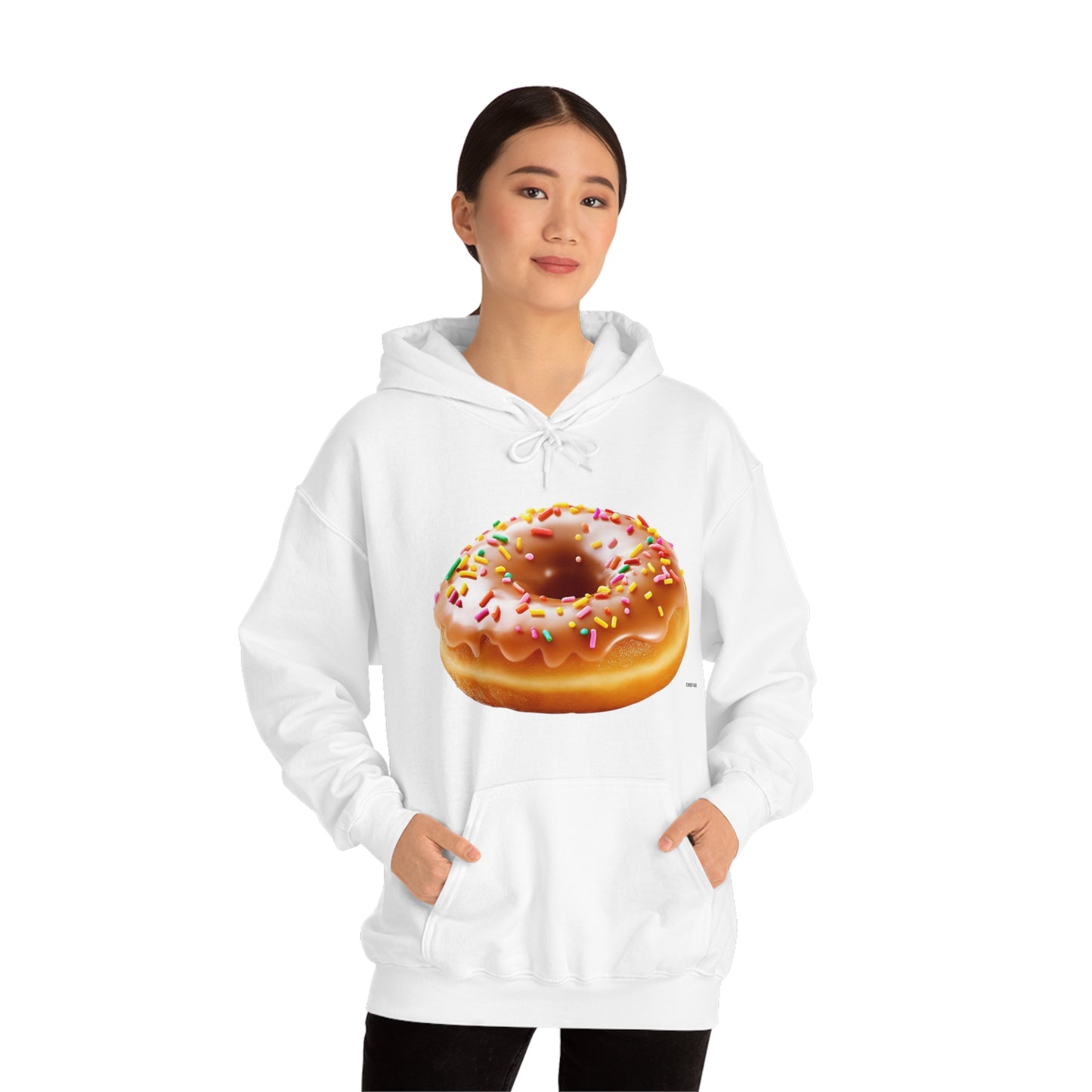 Sprinkled Donut, Unisex Heavy Blend Hooded Sweatshirt