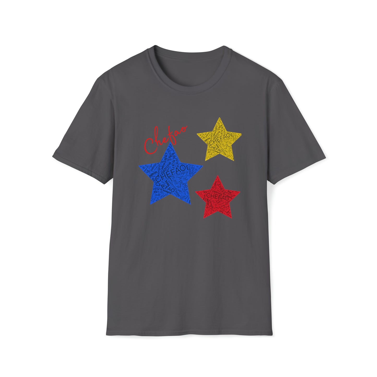 Chefao Stars I, Unisex Softstyle T-Shirt