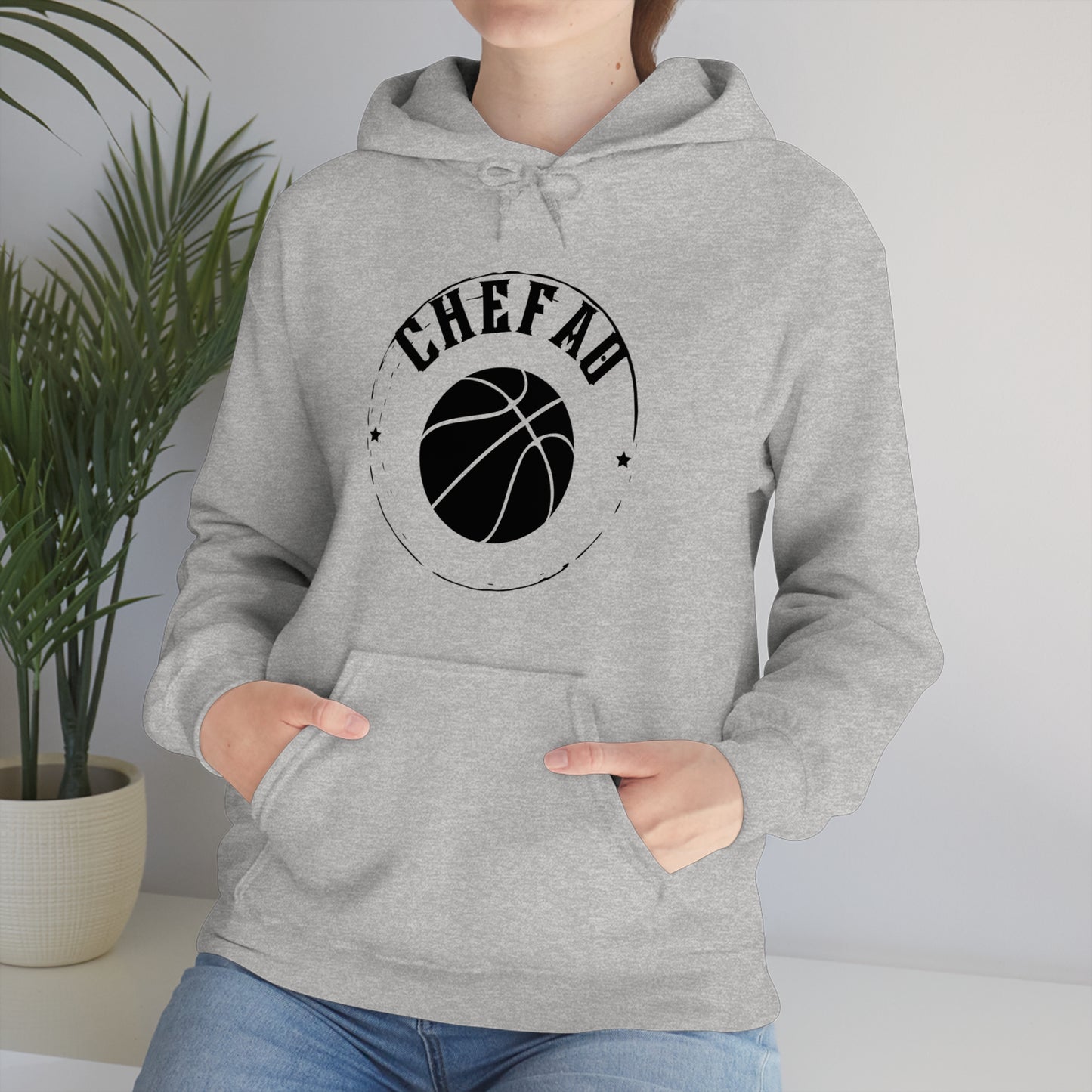 Chefao Basketball IV, Unisex Heavy Blend Hooded Sweatshirt