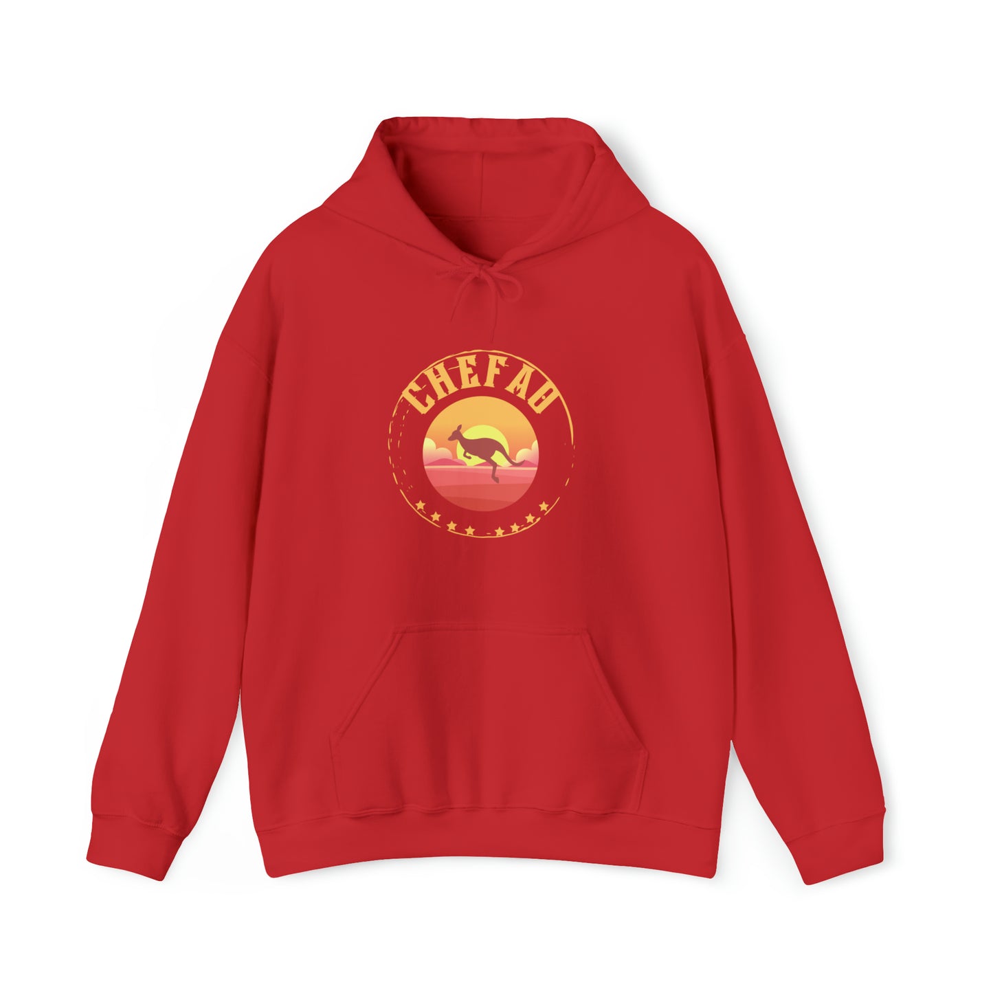 Chefao Kangaroo I, Unisex Heavy Blend Hooded Sweatshirt