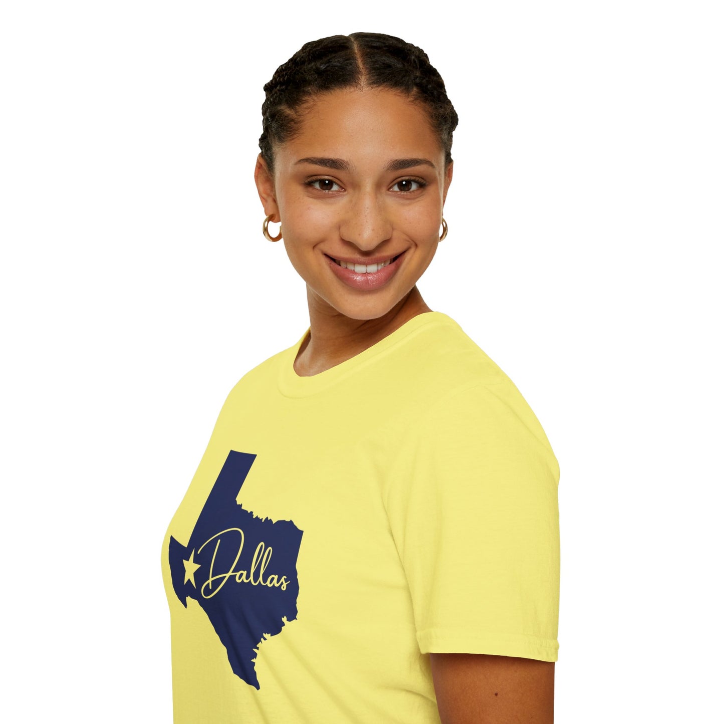 Chefao Dallas, Texas I, Unisex Softstyle T-Shirt