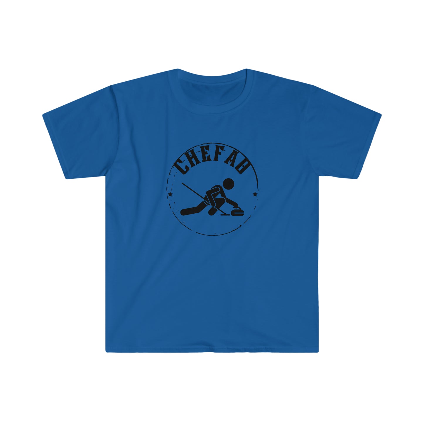 Chefao Curling I, Unisex Softstyle T-Shirt