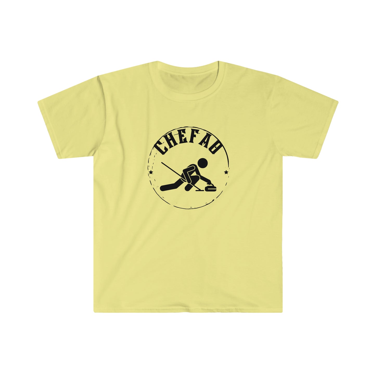 Chefao Curling I, Unisex Softstyle T-Shirt