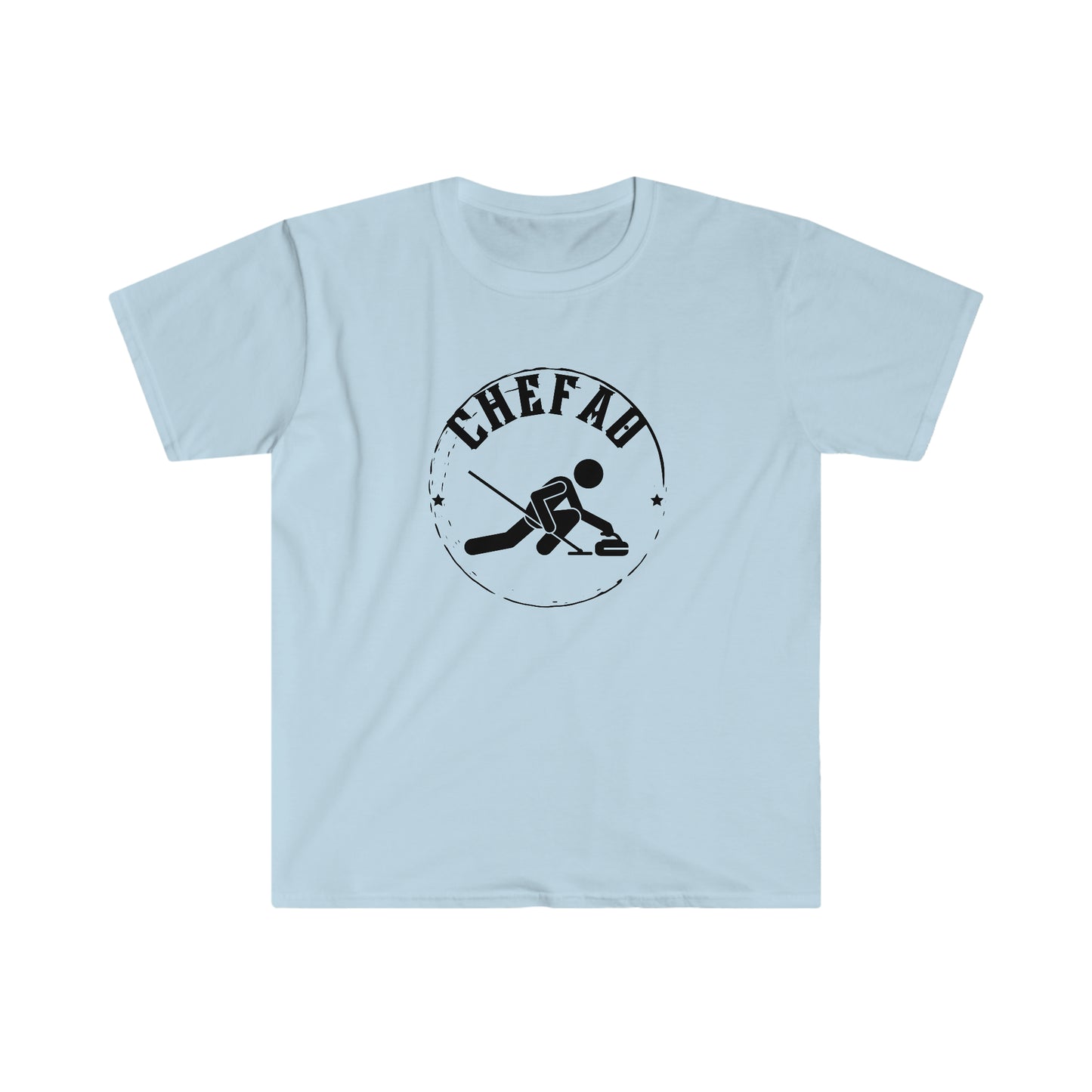 Chefao Curling I, Unisex Softstyle T-Shirt