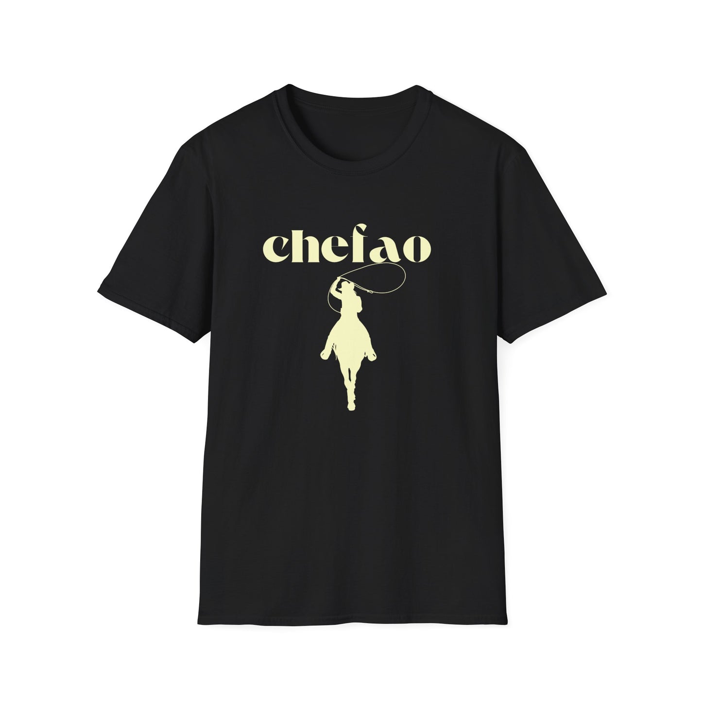 Chefao Cowgirl II, Unisex Softstyle T-Shirt