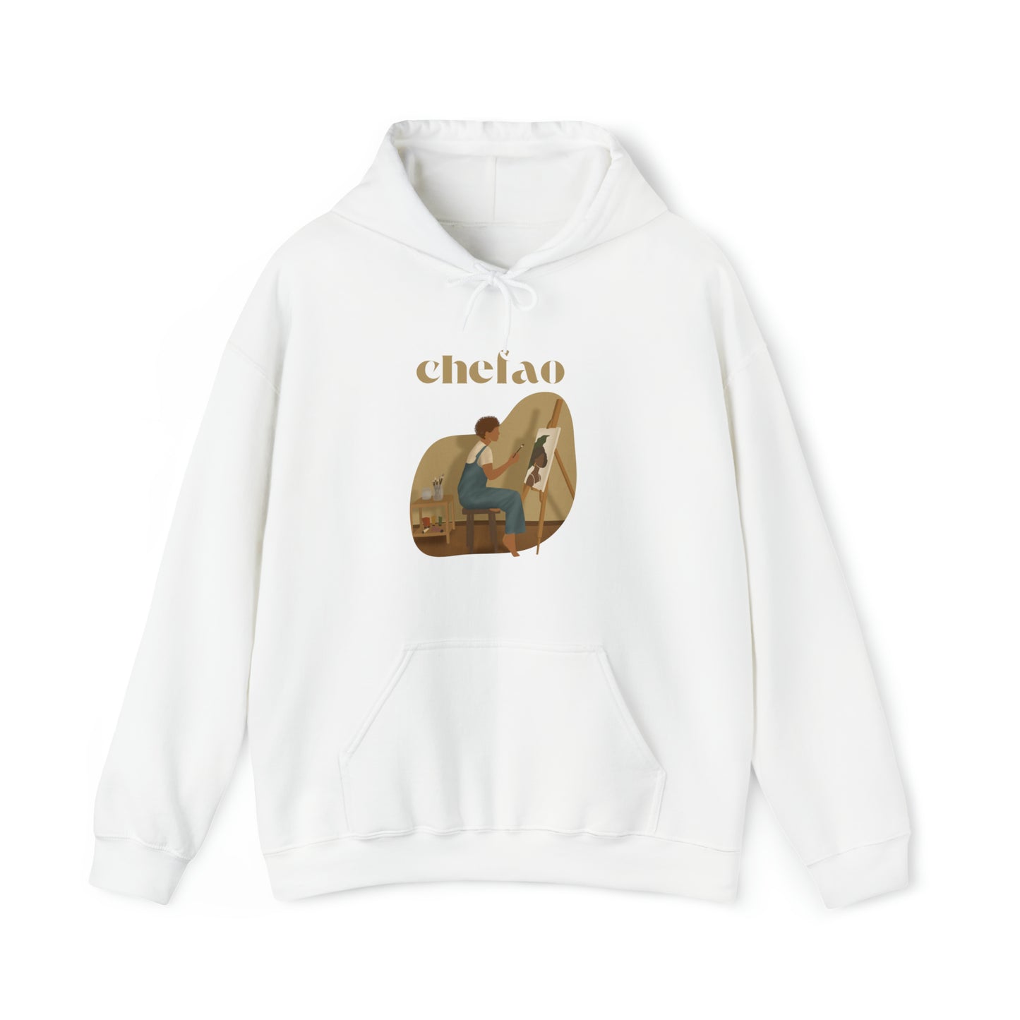 Chefao Artist I, Unisex Heavy Blend™ Hooded Sweatshirt