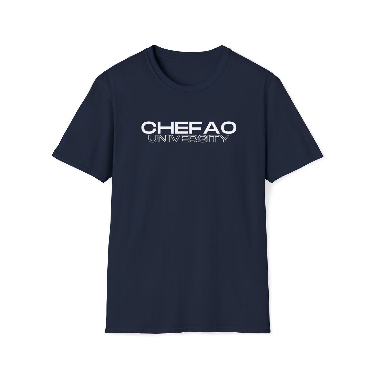 Chefao University I, Unisex Softstyle T-Shirt