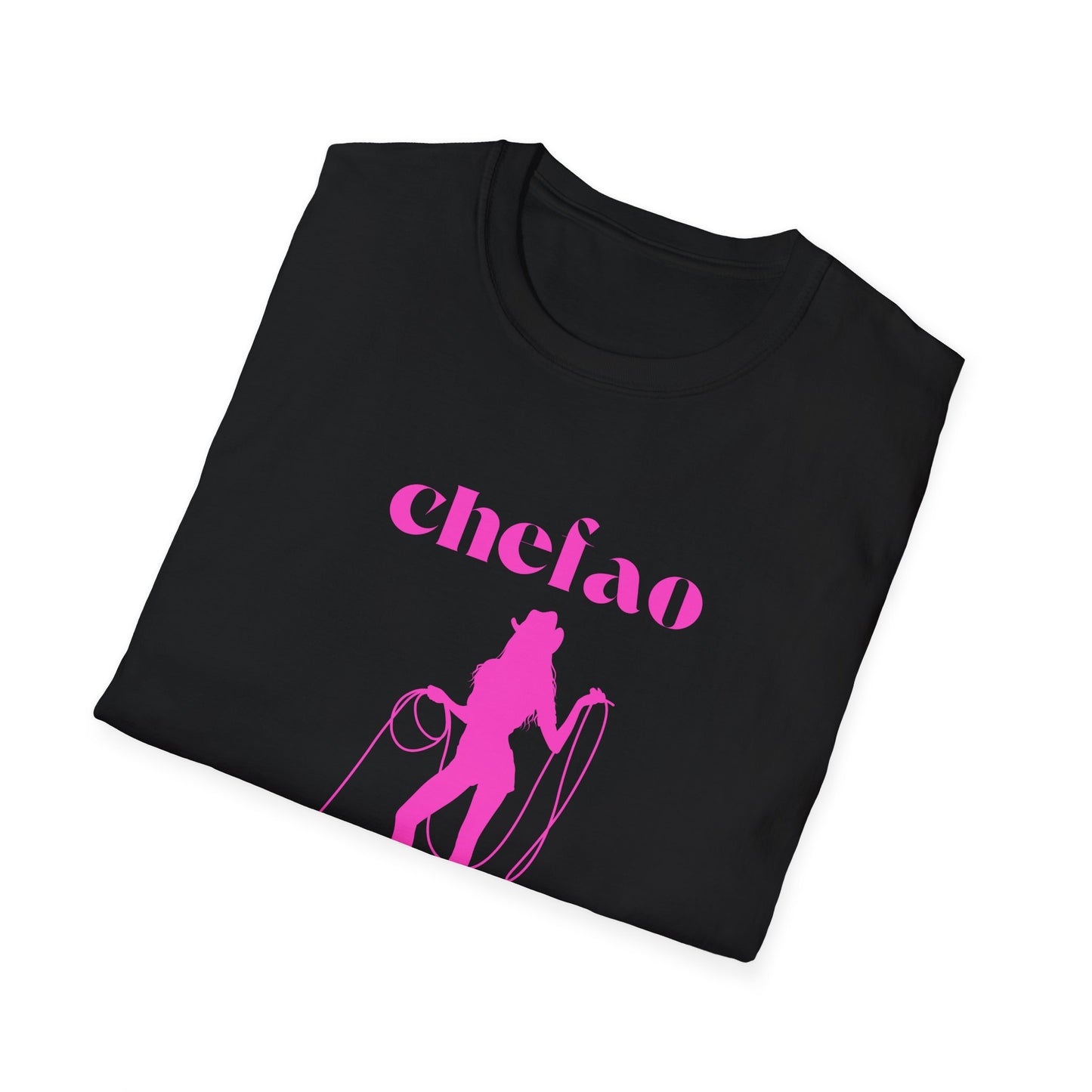 Chefao Cowgirl III, Unisex Softstyle T-Shirt