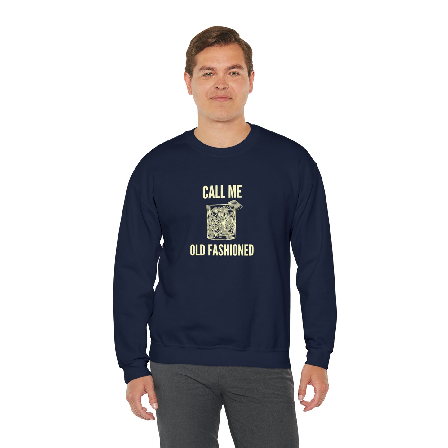 Call Me Old Fashioned, Unisex Heavy Blend Crewneck Sweatshirt