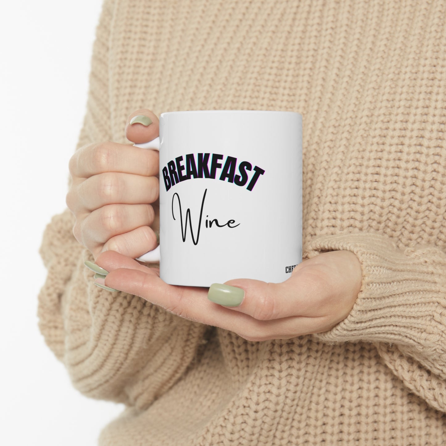 Breakfast Wine, Coffee Mug 11oz