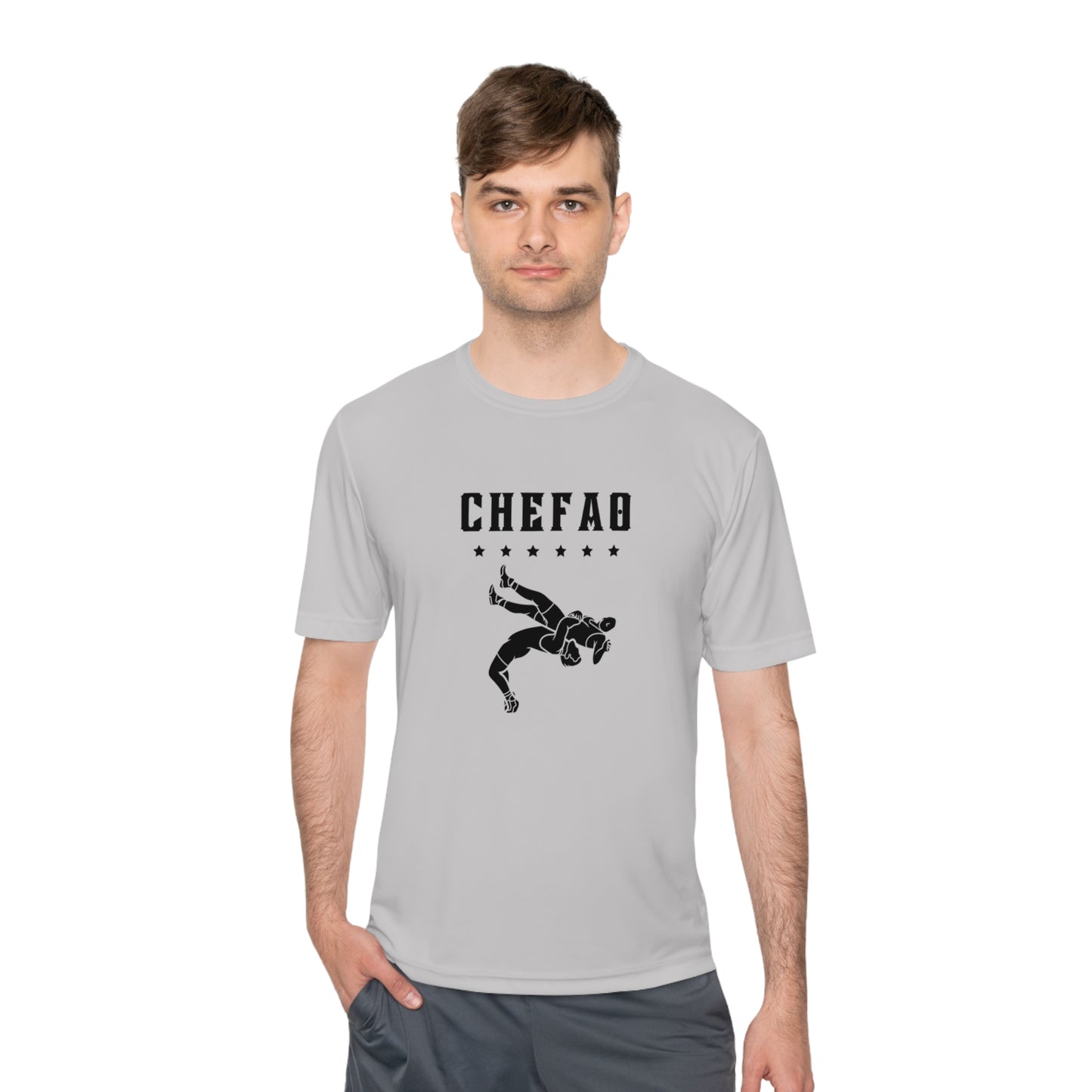 Chefao Wrestling IV, Unisex Moisture Wicking Tee