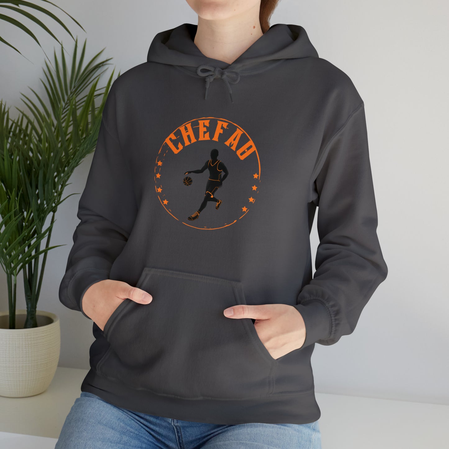 Chefao Basketball VIII, Unisex Heavy Blend Hooded Sweatshirt