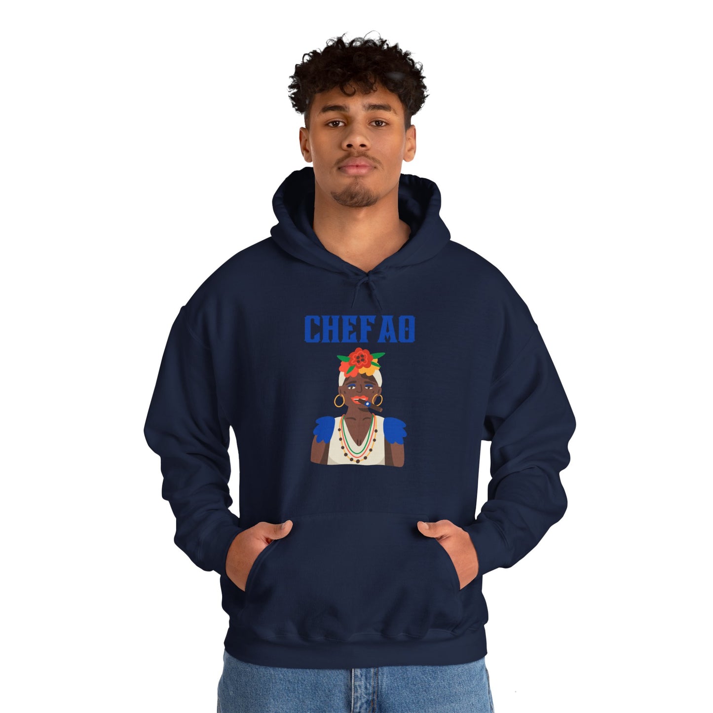 Chefao Cuban I, Unisex Heavy Blend™ Hooded Sweatshirt