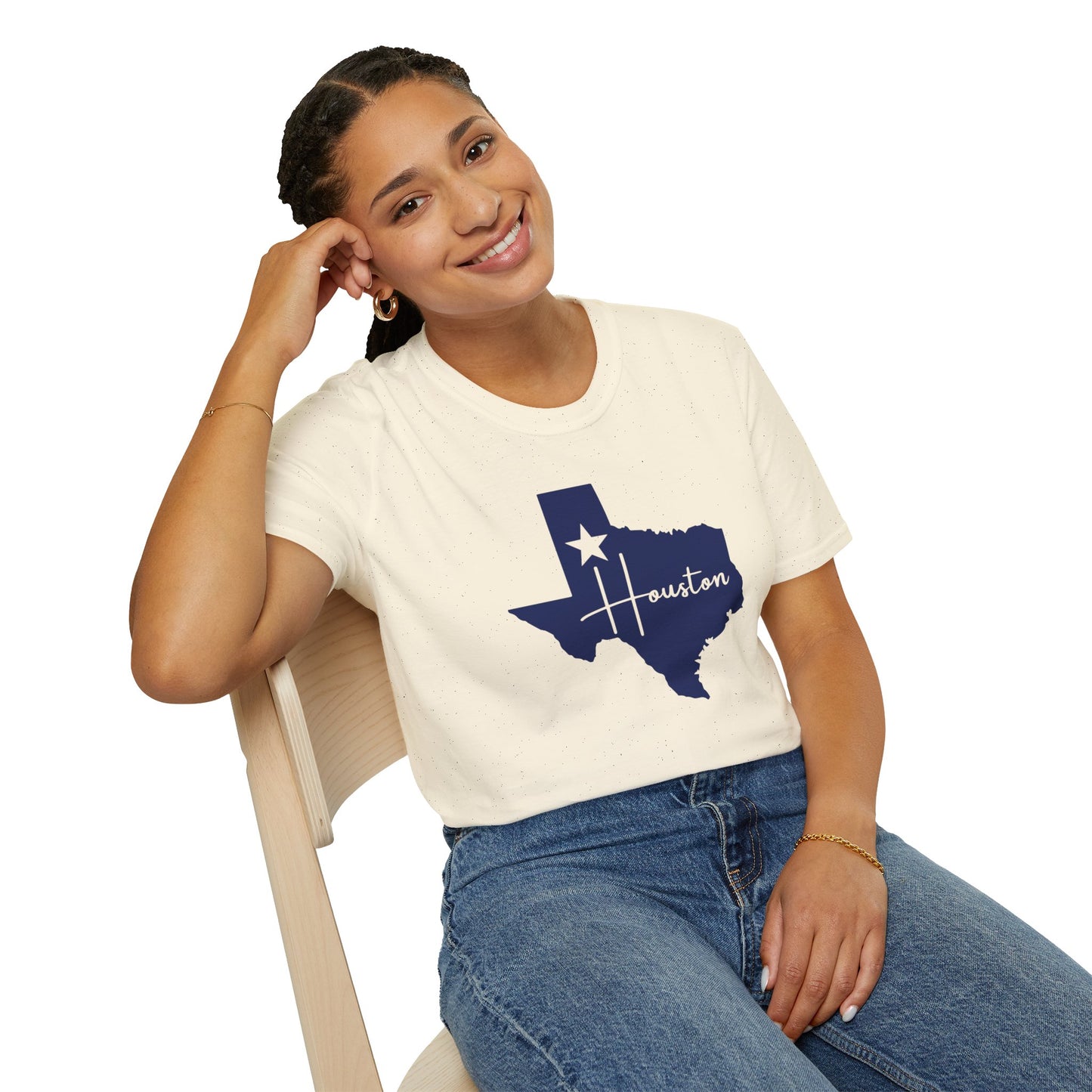 Chefao Houston, Texas I, Unisex Softstyle T-Shirt