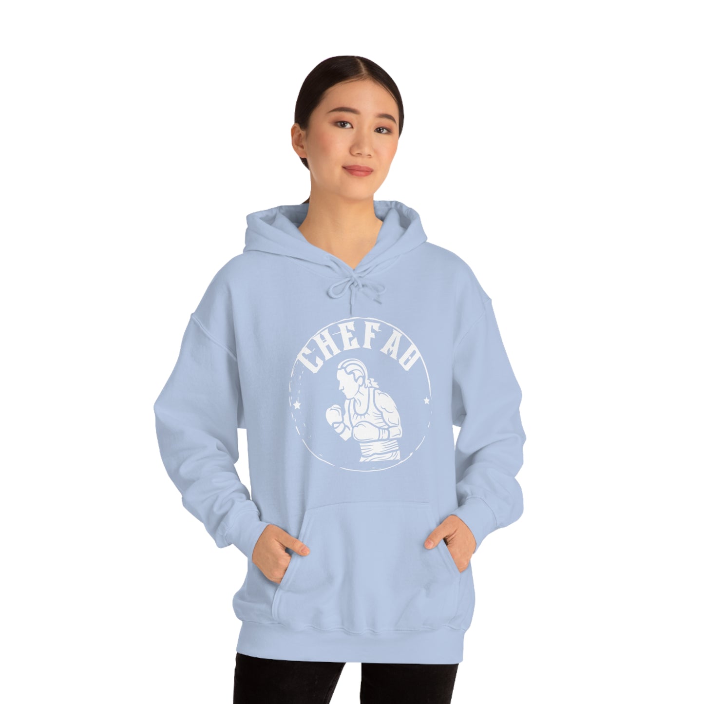 Chefao Boxer II, Unisex Heavy Blend Hooded Sweatshirt