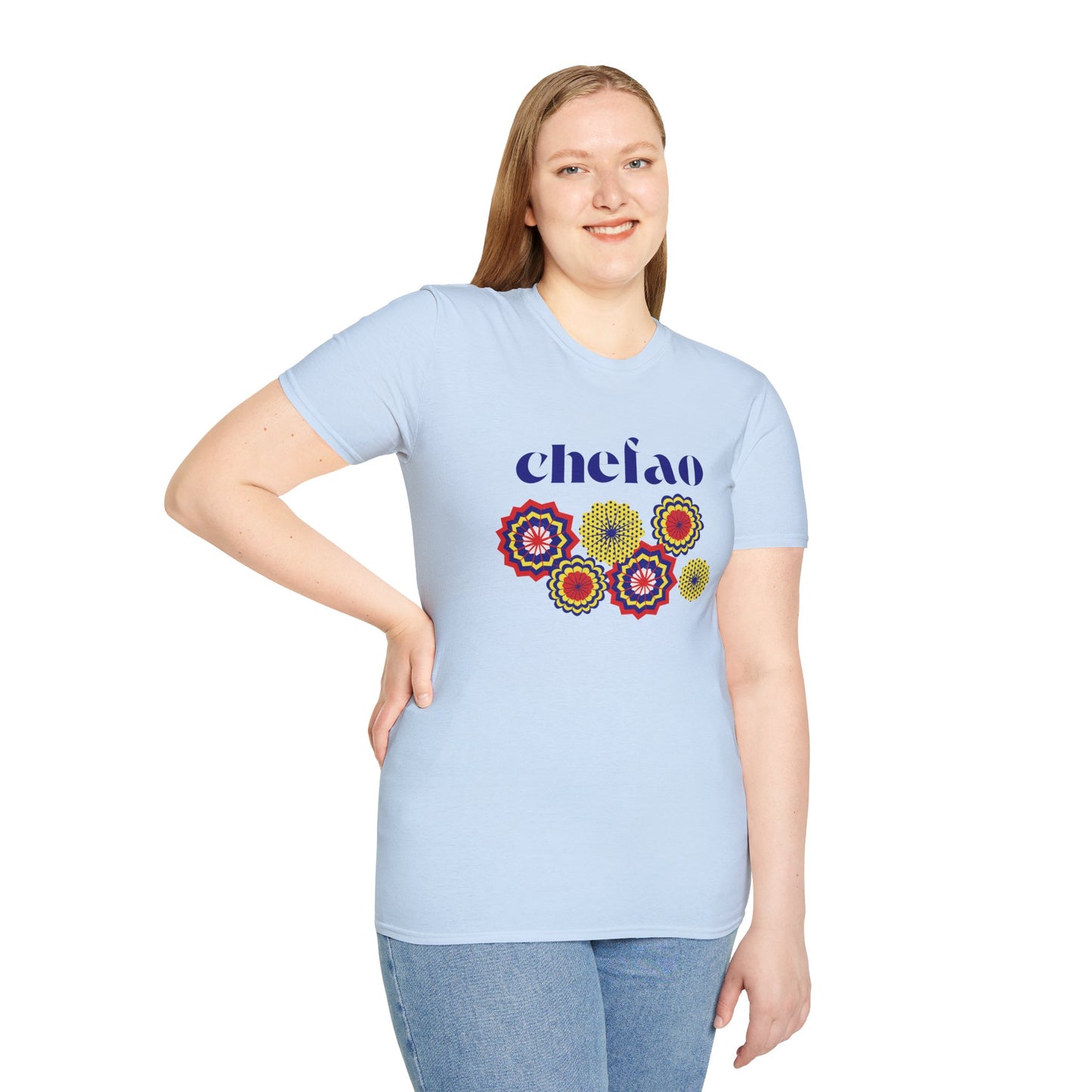 Chefao Paper Fans I, Unisex Softstyle T-Shirt