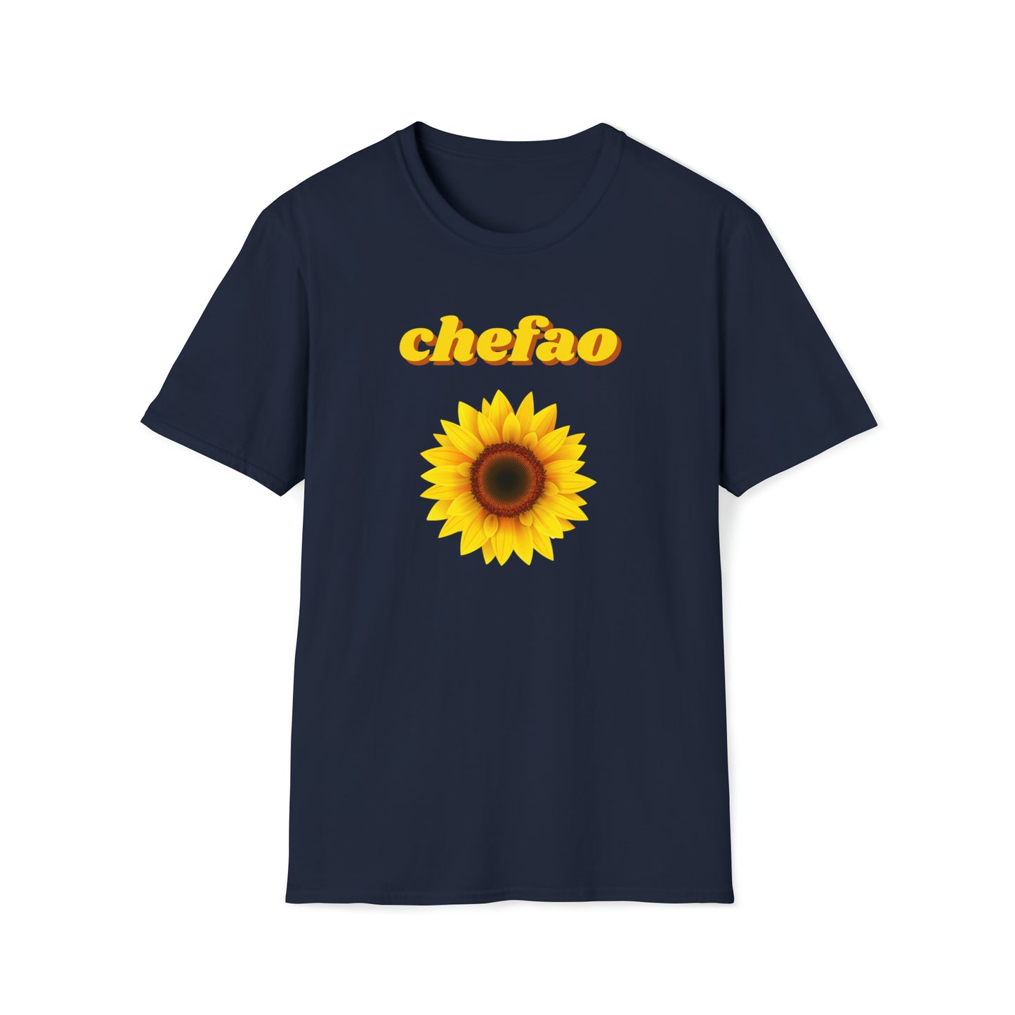 Chefao Sunflower I, Unisex Softstyle T-Shirt