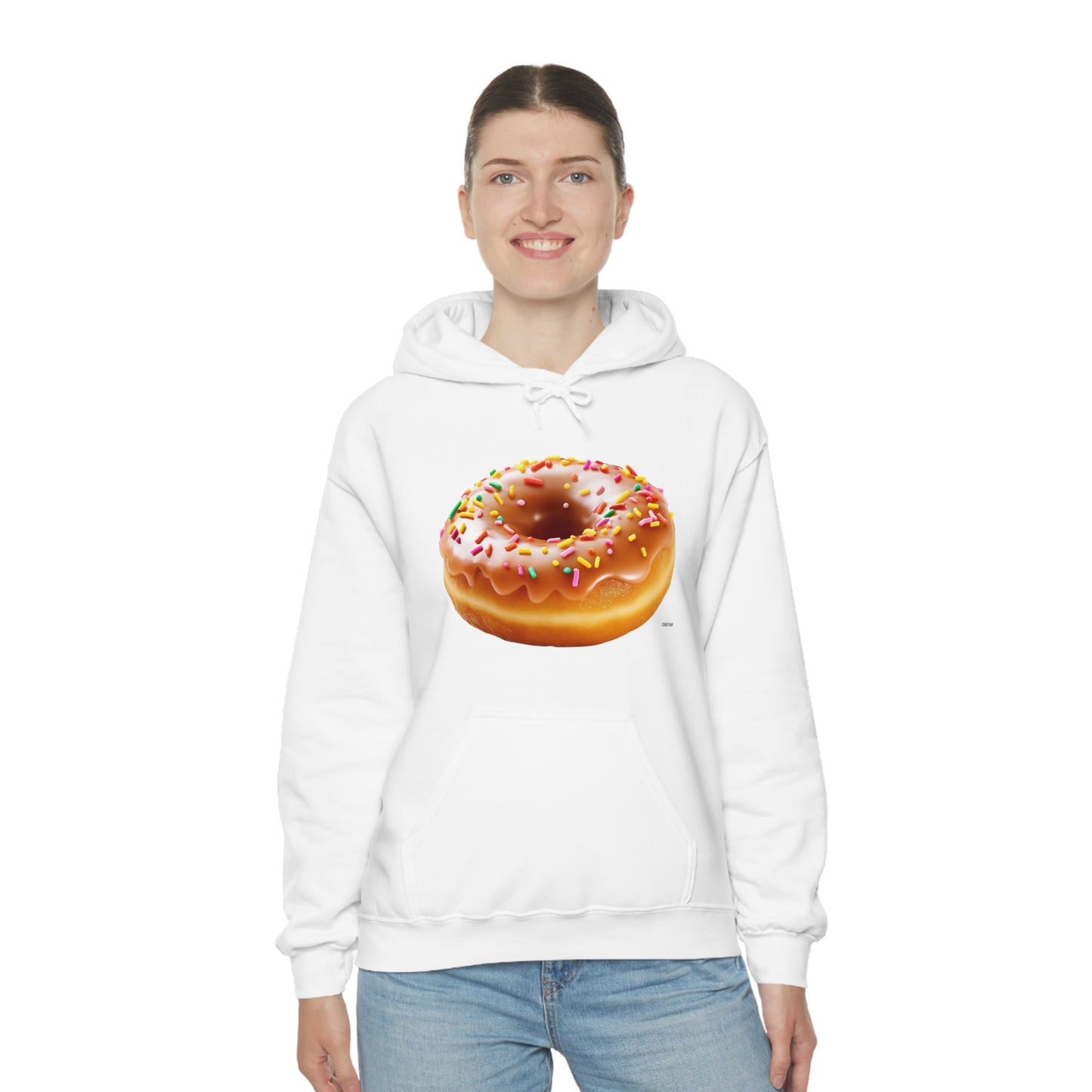 Sprinkled Donut, Unisex Heavy Blend Hooded Sweatshirt