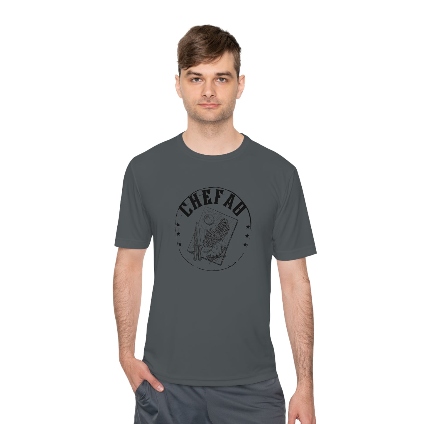 Chefao Barbque, Unisex Moisture Wicking Tee