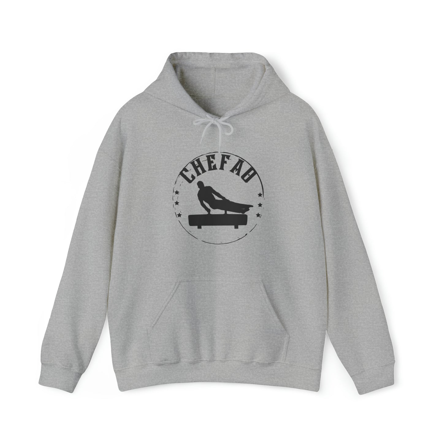 Chefao Pommel Horse I, Unisex Heavy Blend Hooded Sweatshirt